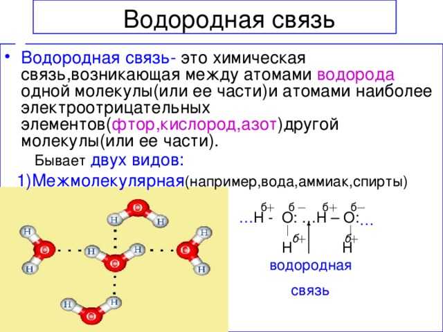 Классификация химических связей.
