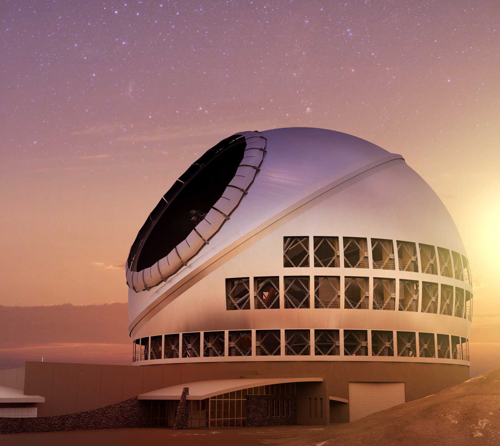 Где находятся самые большие телескопы на земле?