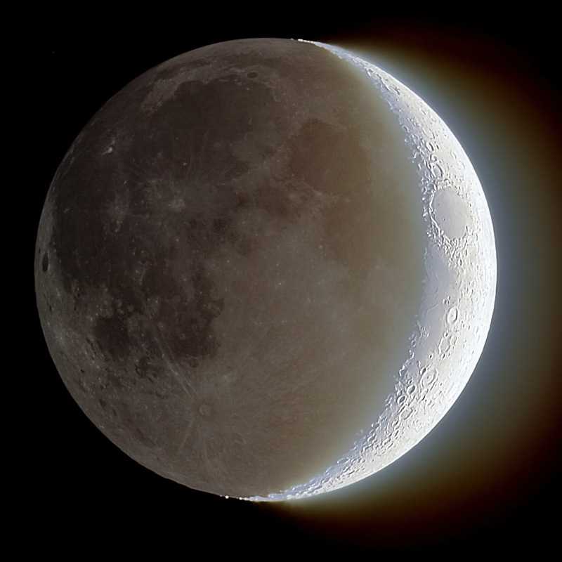 Почему луна ночью светится | интересный сайт