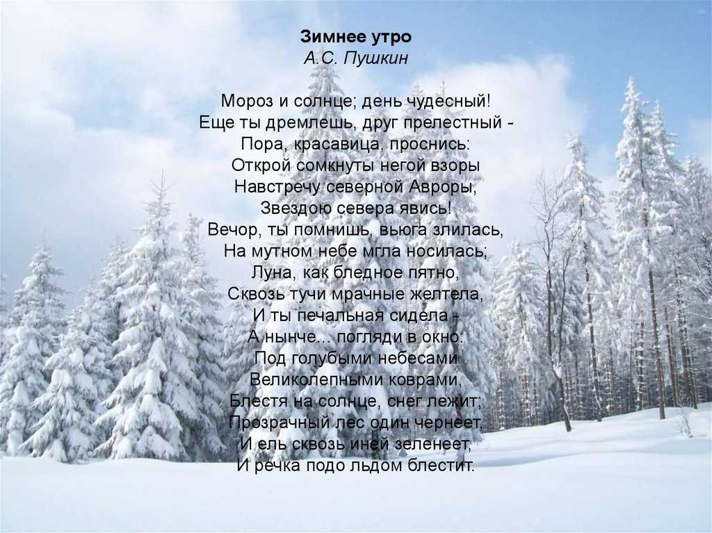 Стих Пушкина зимнее утро. Стихи про зиму. Стихи Пушкина о зиме. Основная мысль текста в морозное утро слышу