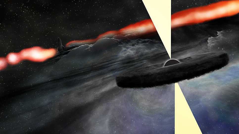 Сенсация! ученые сделали фото черной дыры в центре нашей галактики