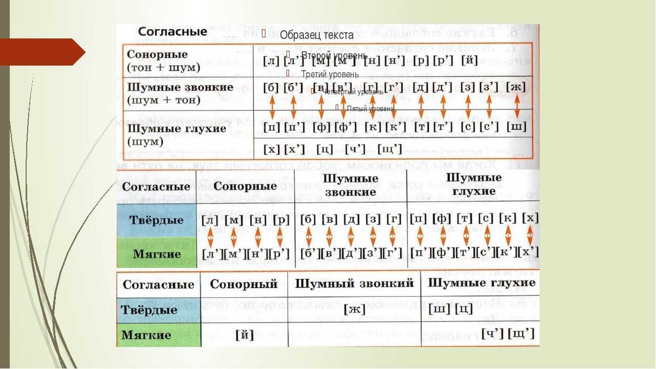 Основные согласные. Шумные согласные в русском языке таблица. Сонорные согласные буквы. Сонорные звуки таблица. Сонорные согласные звуки таблица.