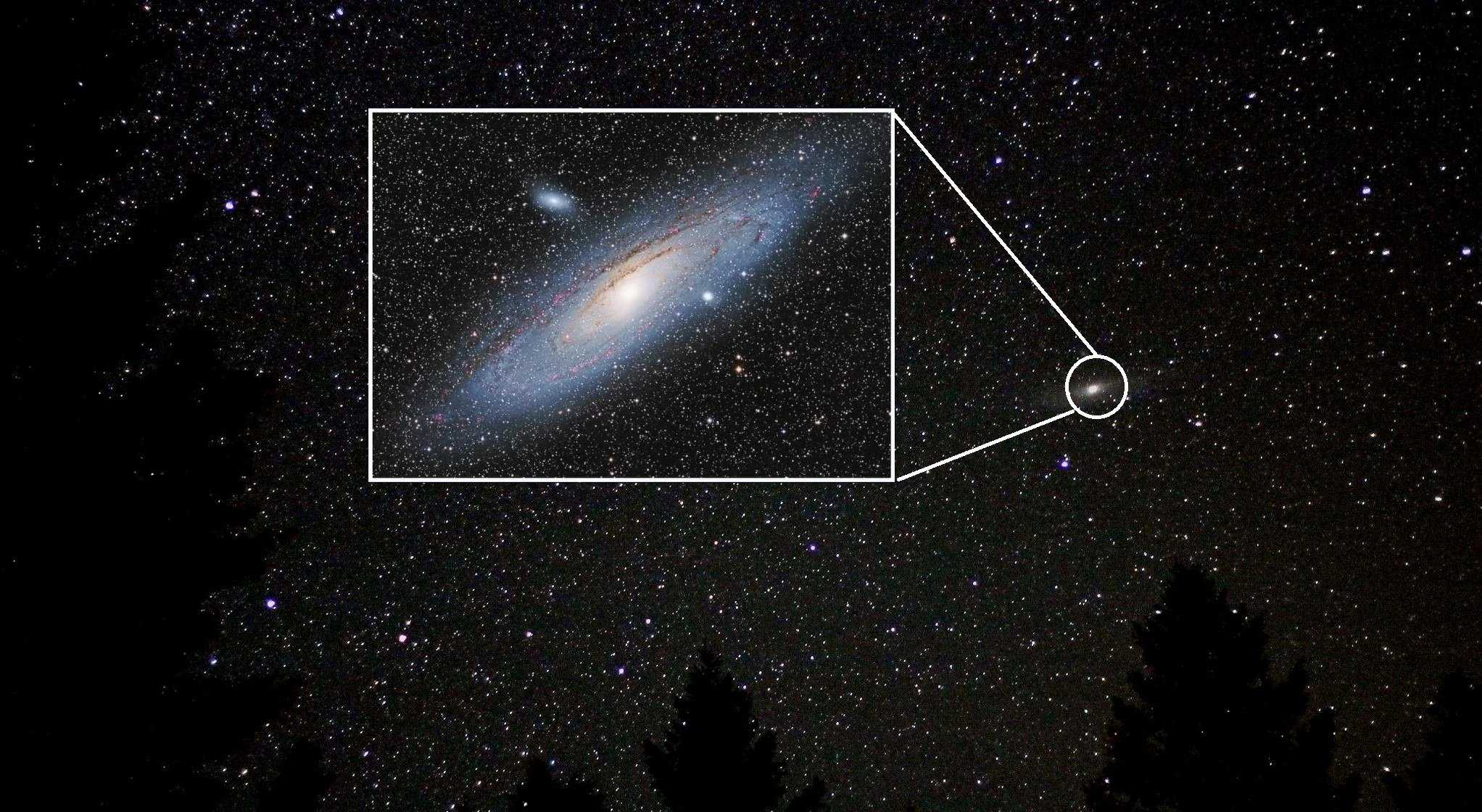 Андромеда - галактика, ближайшая к млечному пути. столкновение млечного пути и андромеды :: syl.ru