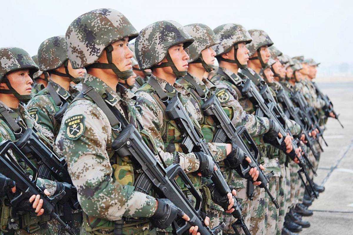 Армия китая, численность китайской армии, состав народно освободительной армии китая (кнр)