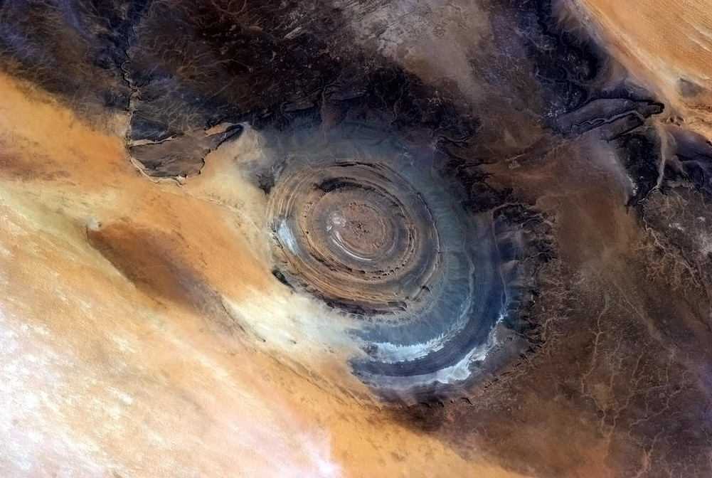 Тайны космического ландшафта структуры ришат в мавритании