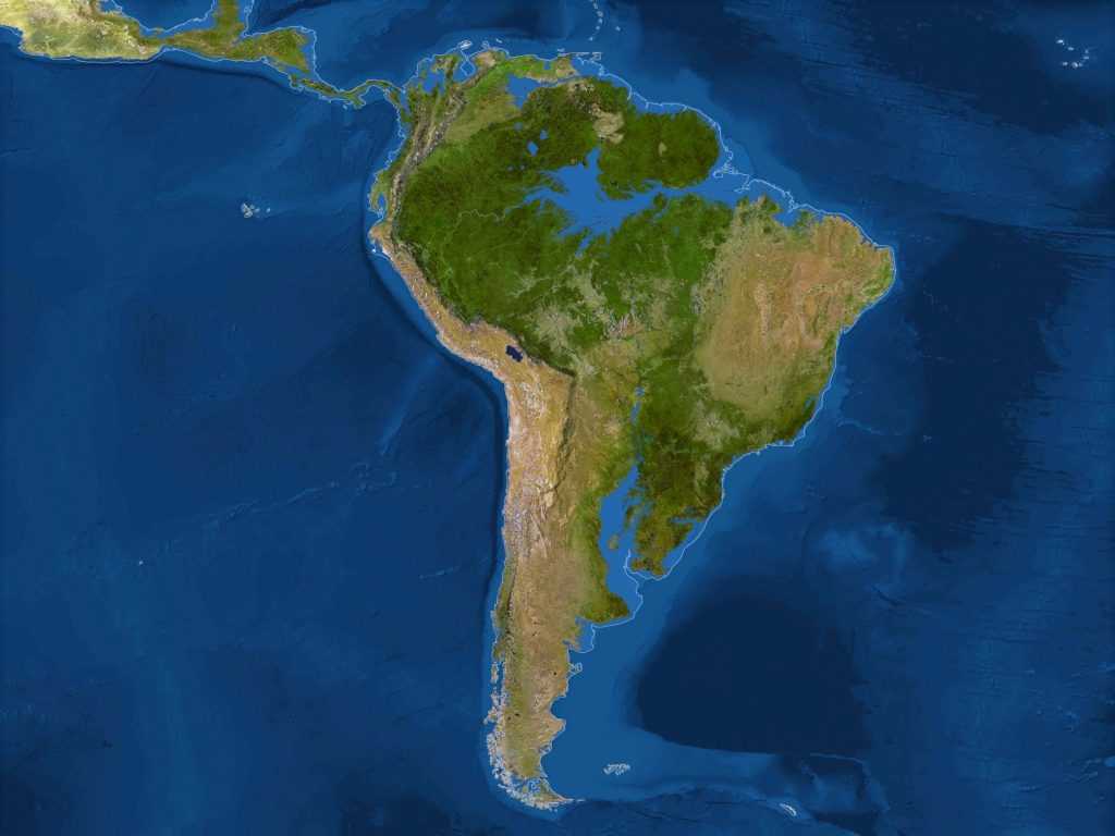 Южная америка: географическое положение и климат