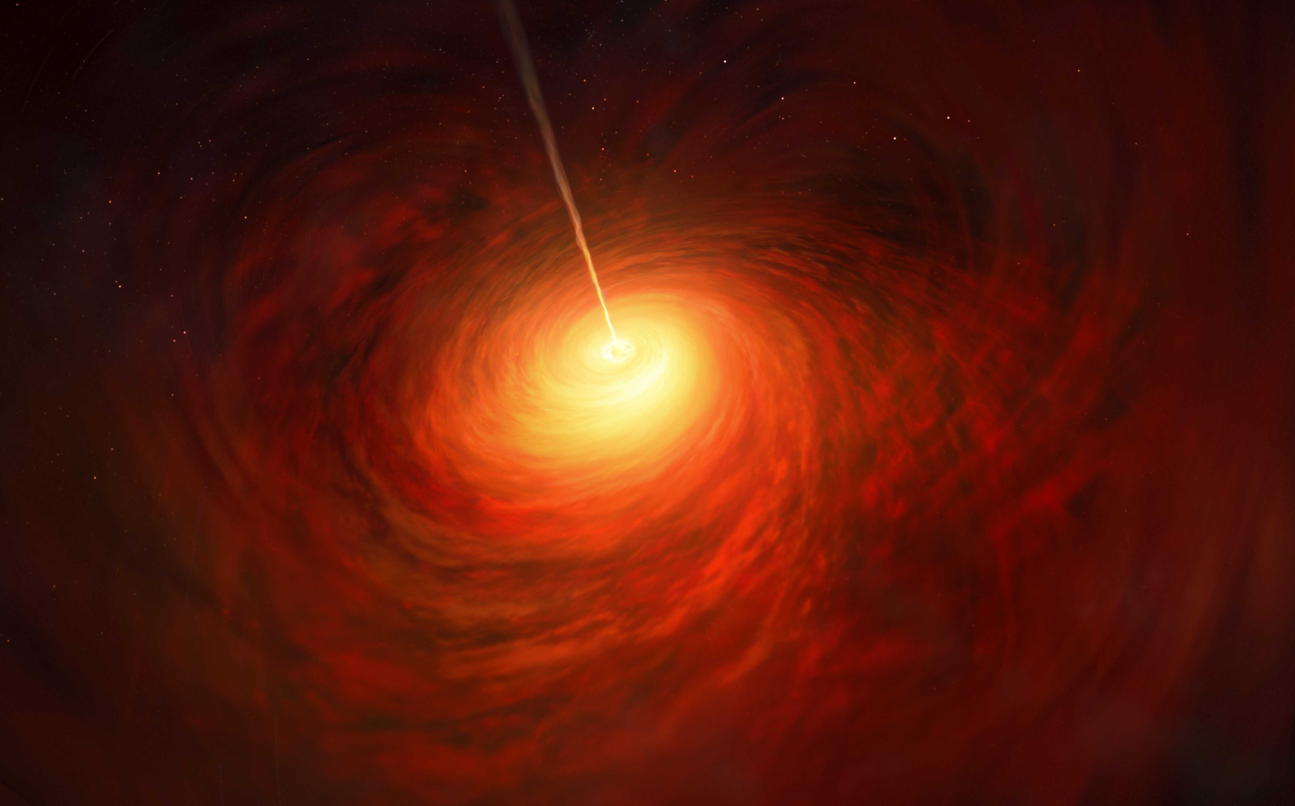 Астрономы получили детализированное фото чёрной дыры в центре млечного пути