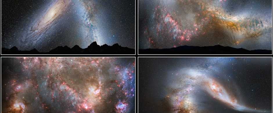 Столкновения галактик | публикации | вокруг света