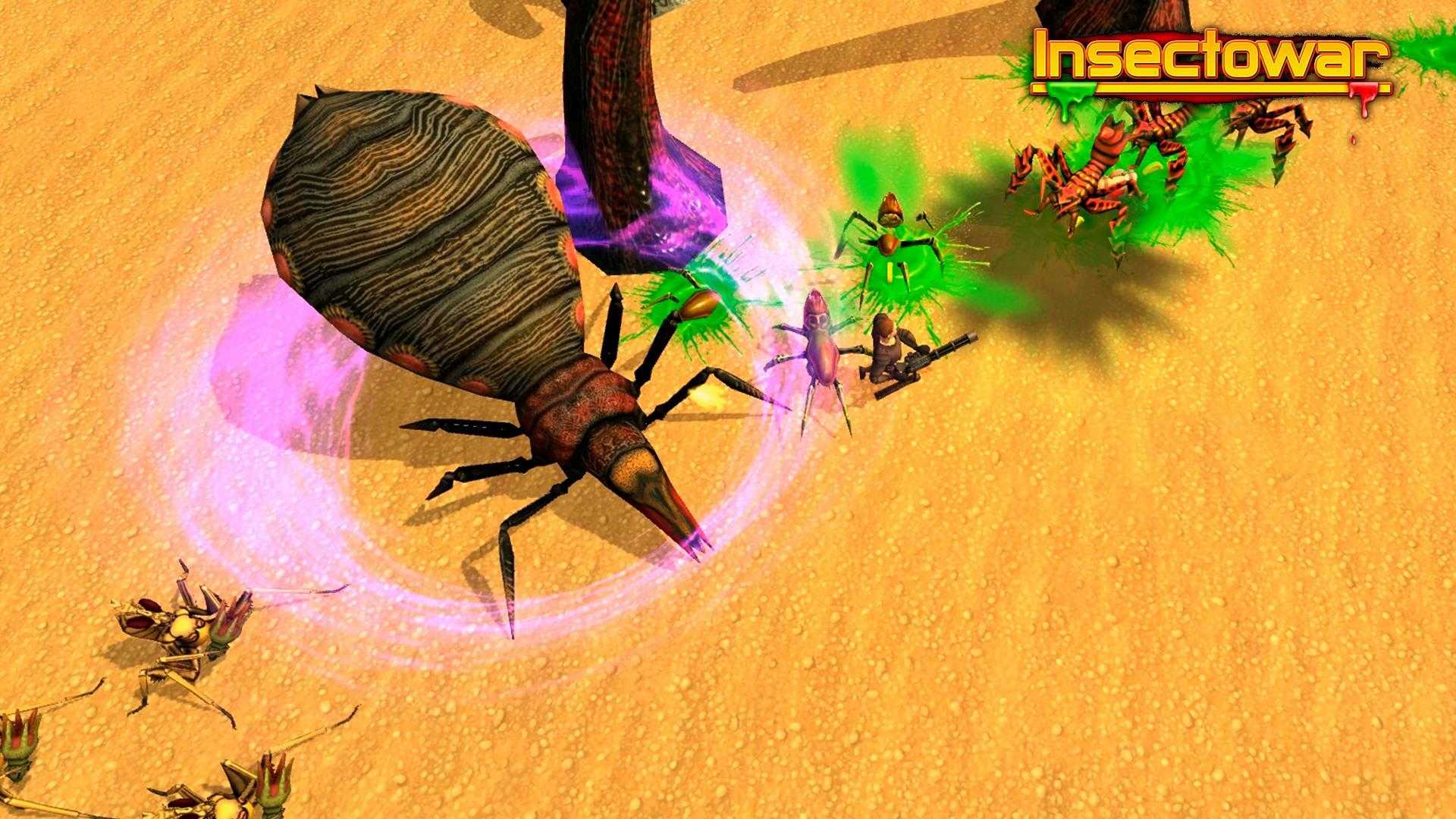 Как стреляют жуки-бомбардиры