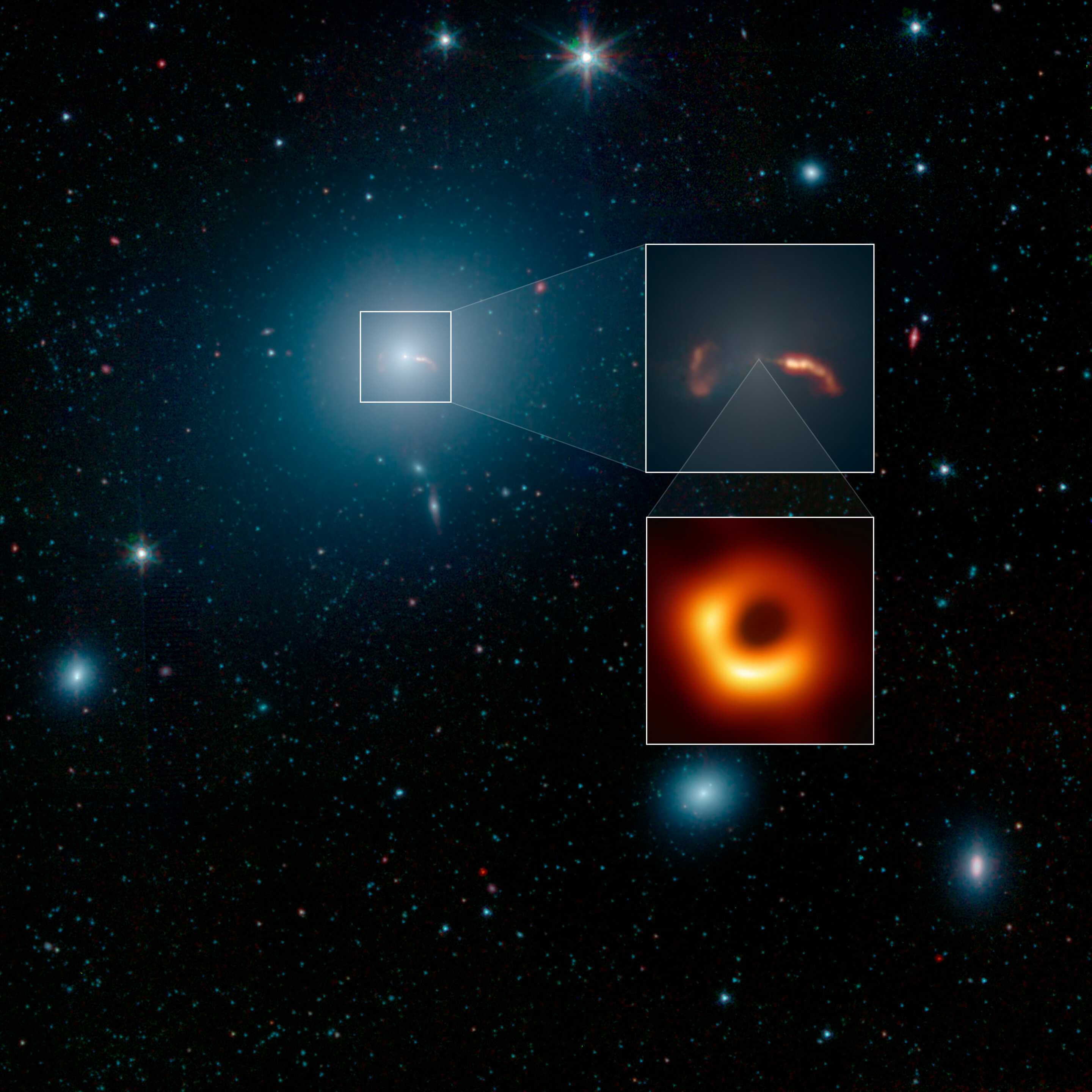 Астрономы получили детализированное фото чёрной дыры в центре млечного пути