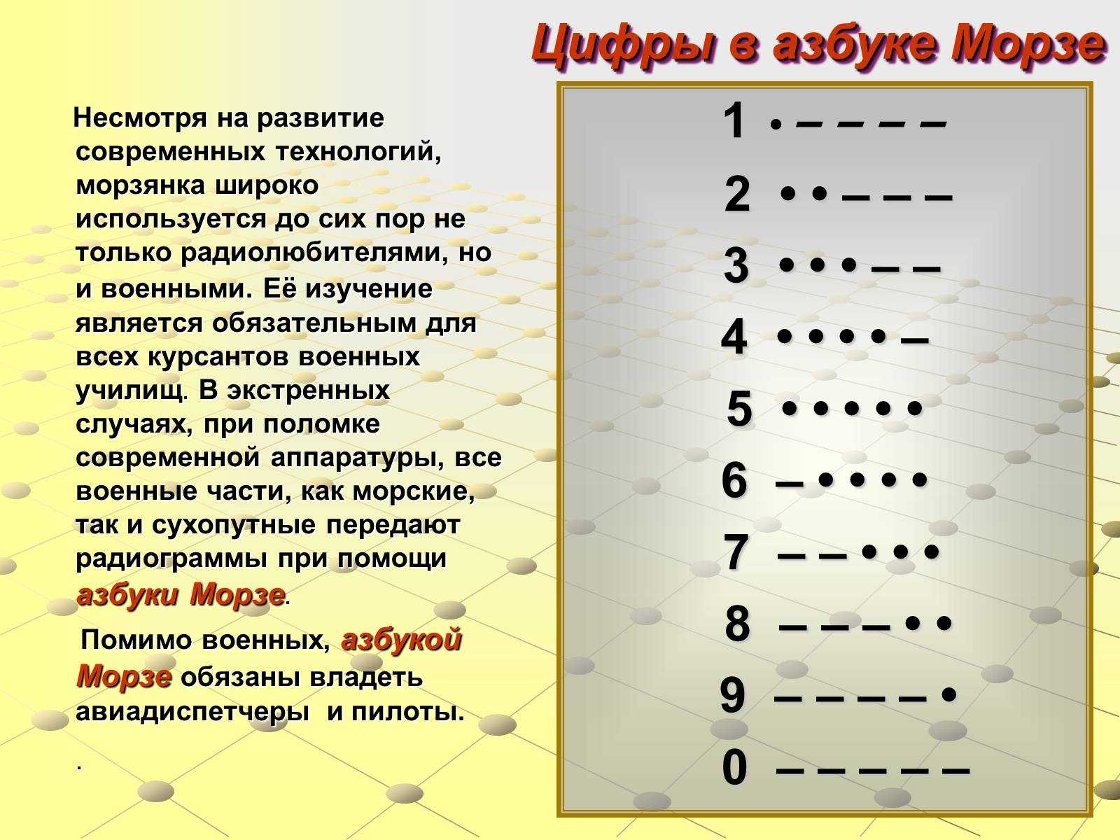 Как научиться азбуке морзе