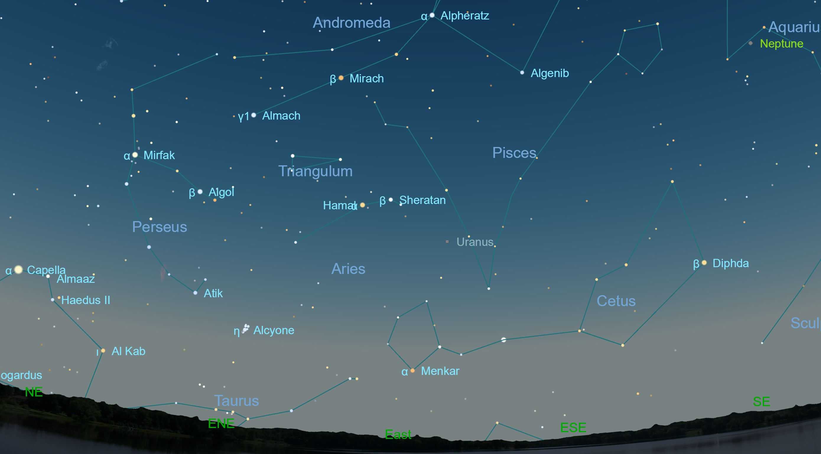 Созвездие андромеда: легенда, фото, схема, как выглядит на небе