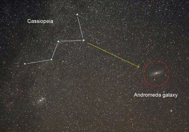 Мессье 31: галактика андромеды